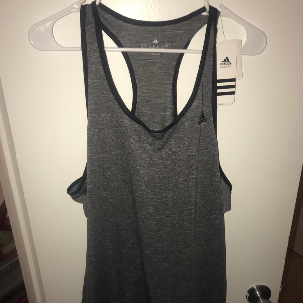 Adidas women’s grey tank XL NWT